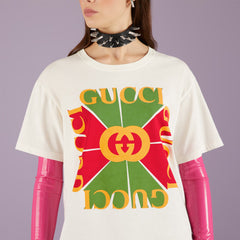 GUCCI Kaos Oversize Original - Kualitas Terbaik, Unisex, COD G-68