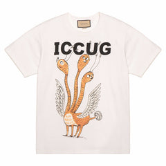 GUCCI Kaos Oversize Original - Kualitas Terbaik, Unisex, COD G-112