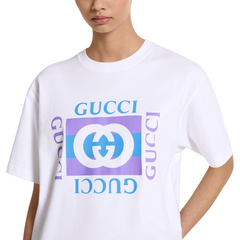 GUCCI Kaos Oversize Original - Kualitas Terbaik, Unisex, COD '" G-13