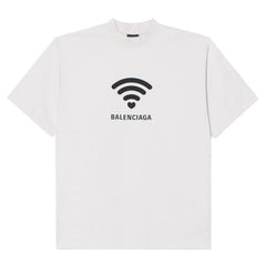 Kaos Pendek Balenciaga dengan Motif Gambar/Cetak, Cocok untuk Pria dan Wanita -BL-25