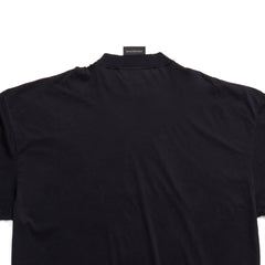 Kaos Pendek Balenciaga dengan Motif Gambar/Cetak, Cocok untuk Pria dan Wanita -BL-45
