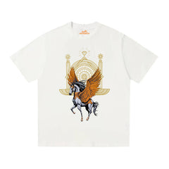 HERMES Kaos Logo Seri Huruf, Unisex '"COD '" HE - 5