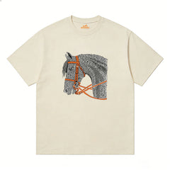 HERMES Kaos Logo Seri Huruf, Unisex '"COD '" HE - 1
