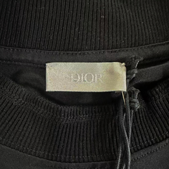 Kaos Pendek DIOR dengan Motif Gambar/Cetak, Cocok untuk Pria dan Wanita -D-15