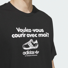 adidas Kaos Logo Seri Huruf, Unisex, COD '" AD-63