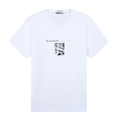 Kaos Givenchy Bermotif, Unisex -J-44