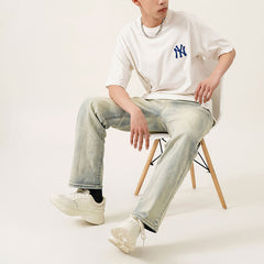MLB Kaos Oversize Original - Kualitas Terbaik, Unisex, COD'ML-33