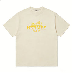 HERMES Kaos Logo Seri Huruf, Unisex '"COD '"  HE - 10