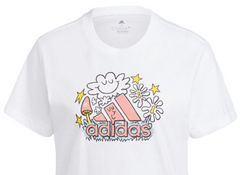 adidas Kaos Logo Seri Huruf, Unisex, COD '" AD-16