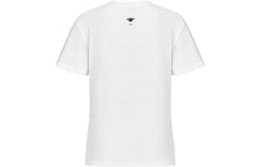 Kaos Pendek DIOR dengan Motif Gambar/Cetak, Cocok untuk Pria dan Wanita  -D-20