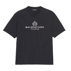 Kaos Pendek Balenciaga dengan Motif Gambar/Cetak, Cocok untuk Pria dan Wanita -BL-43