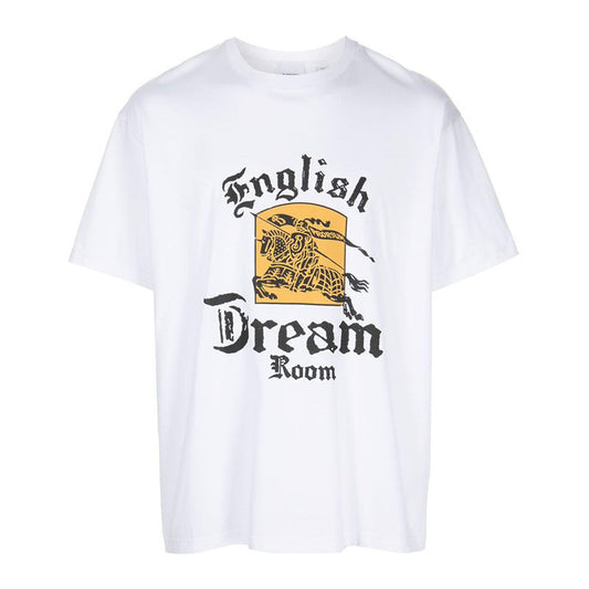 Burberry Kaos Logo Seri Huruf, Unisex, COD '"B-59
