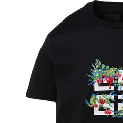 Kaos Givenchy Bermotif, Unisex -J-11