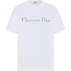 Kaos Pendek DIOR dengan Motif Gambar/Cetak, Cocok untuk Pria dan Wanita  -D-14