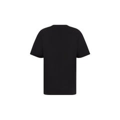 Kaos Pendek DIOR dengan Motif Gambar/Cetak, Cocok untuk Pria dan Wanita  -D-03