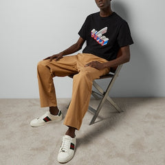 GUCCI Kaos Oversize Original - Kualitas Terbaik, Unisex, COD     '"  G-05