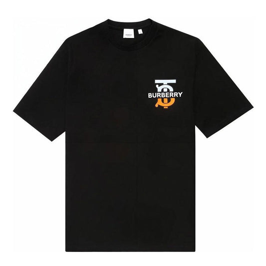Burberry Kaos Logo Seri Huruf, Unisex, COD '"B-51
